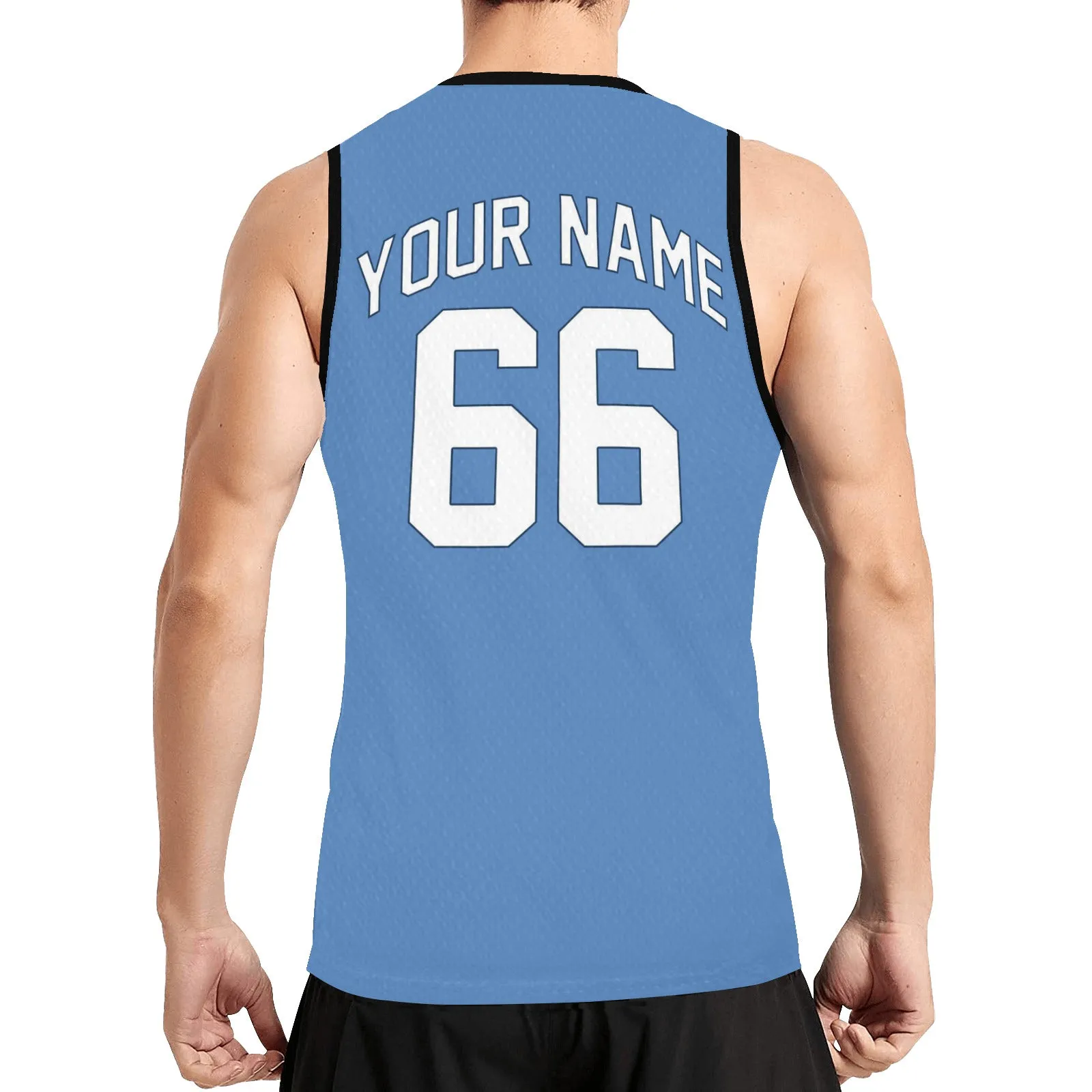 Eeyore Men's Basketball Customizable Jersey