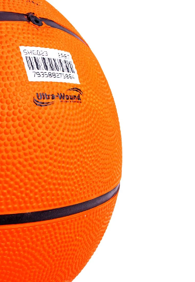 Elite All-Court Orange Rubber Basketball Official