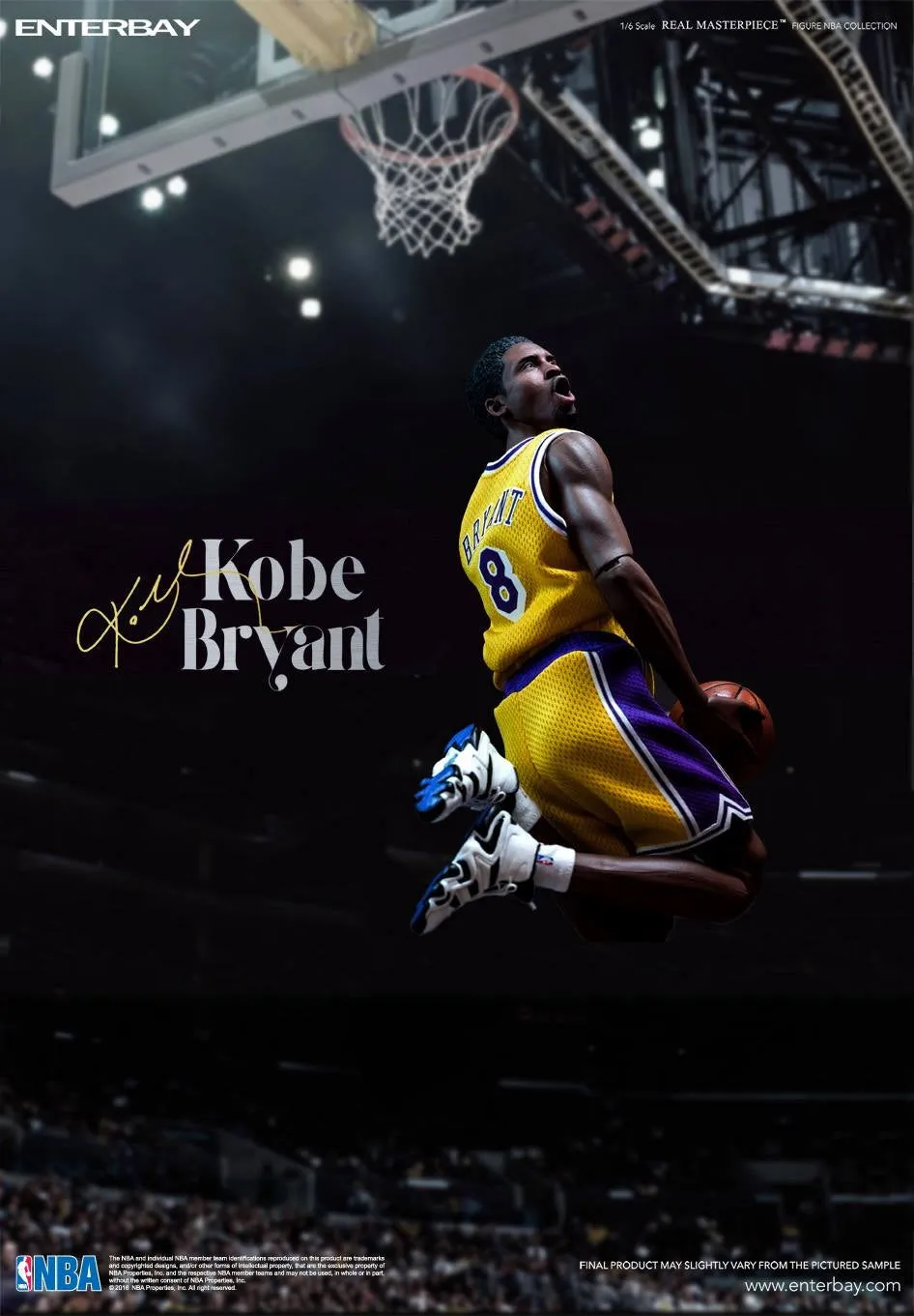 Enterbay -  NBA Collection – Kobe Bryant Action Figure (RM-1065)