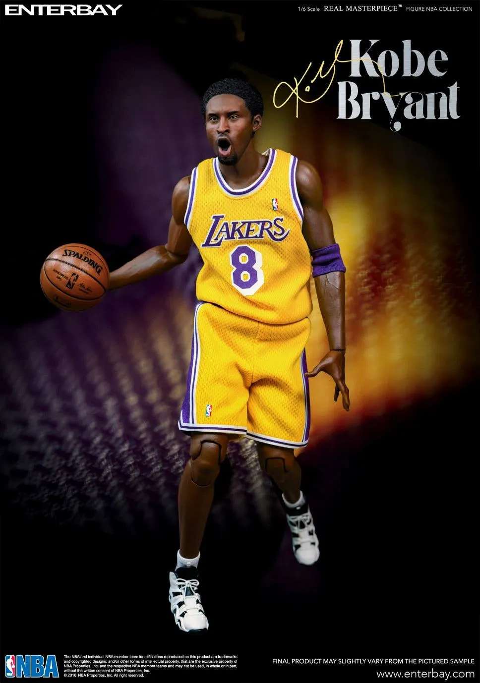 Enterbay -  NBA Collection – Kobe Bryant Action Figure (RM-1065)