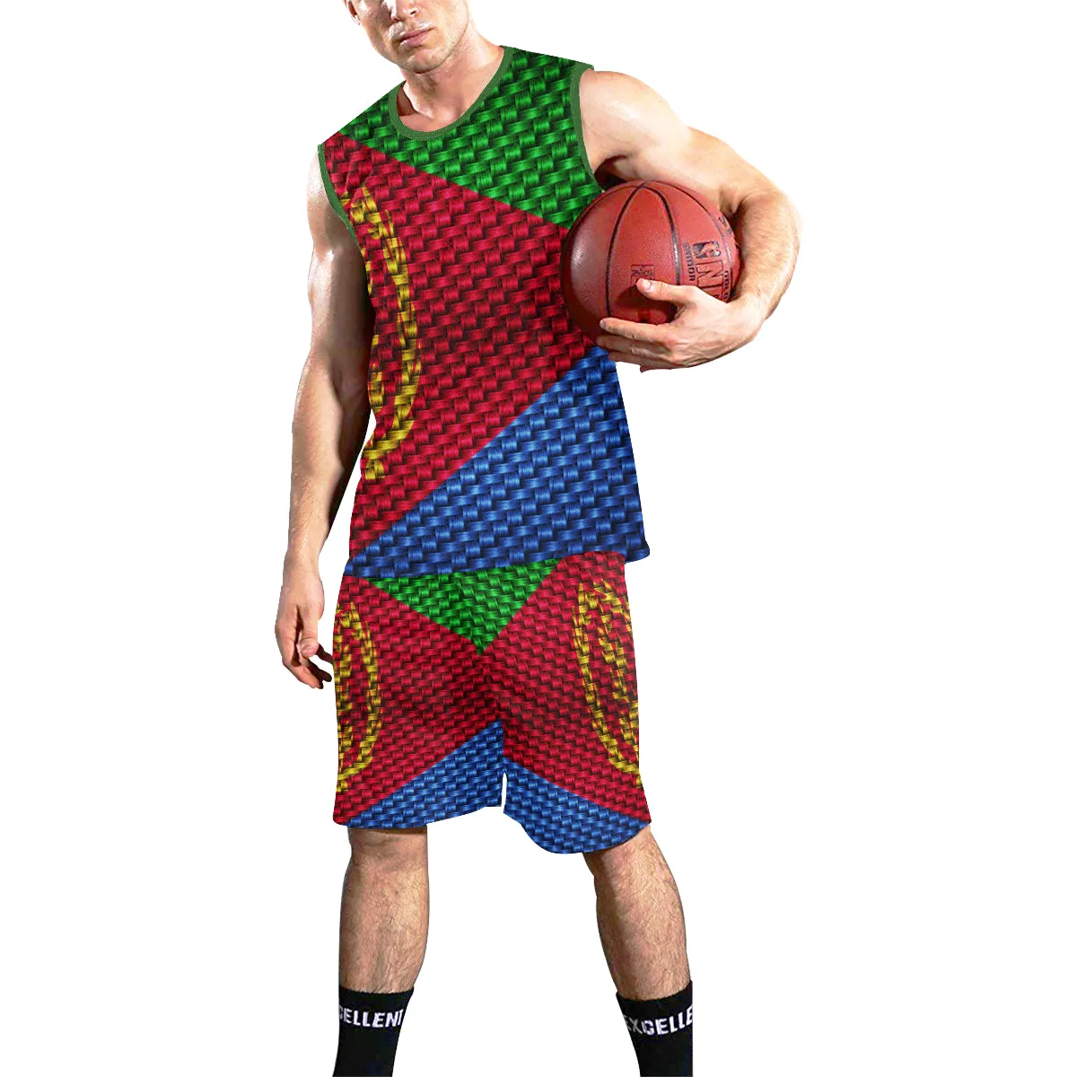 ERITREA FLAG Basketball Uniform