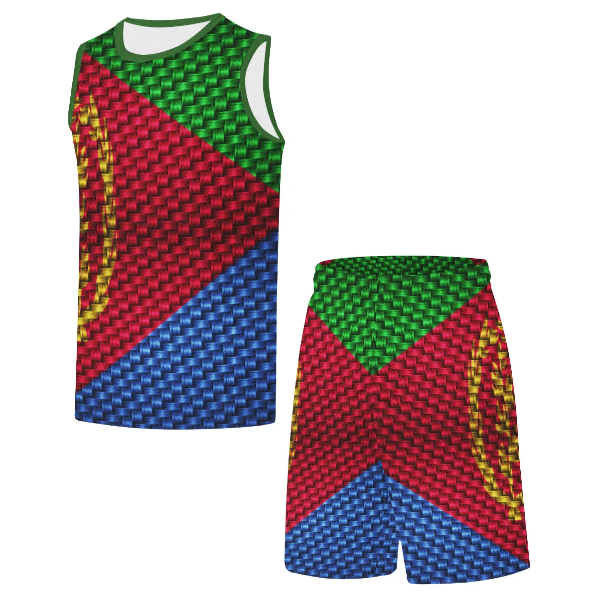 ERITREA FLAG Basketball Uniform