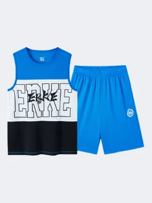 Erke Basketball Kids-Boys Training Set Blue