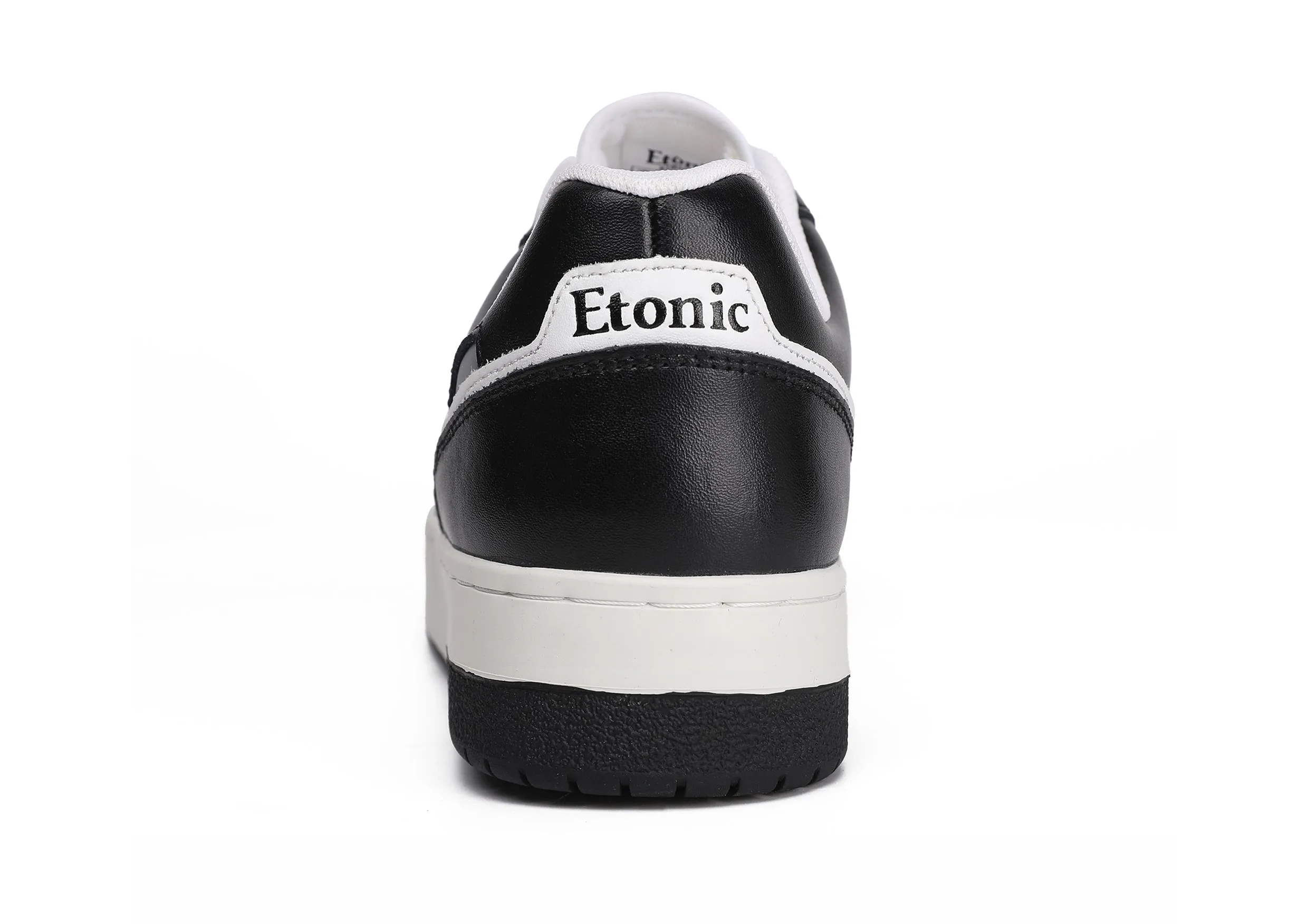 Etonic THE DREAM sneakers in white and black leather.