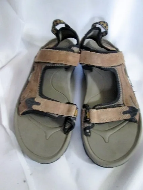 EUC Mens TEVA 6571 SPOILER RIVER SANDAL Water Aqua SHOES BROWN 12 Camping Outdoor