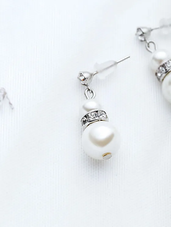 Fashion Faux Pearl Drop Earrings