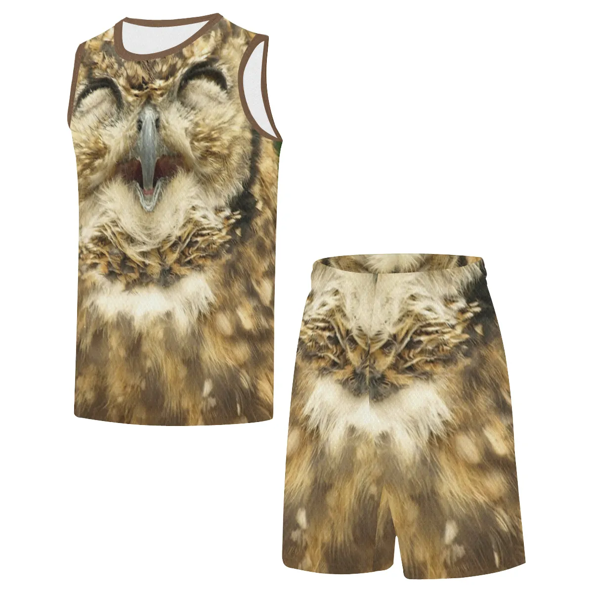 FUNNY OWL Basketball Uniform