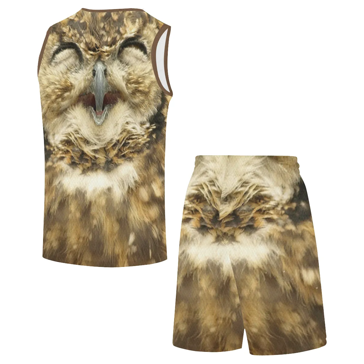 FUNNY OWL Basketball Uniform