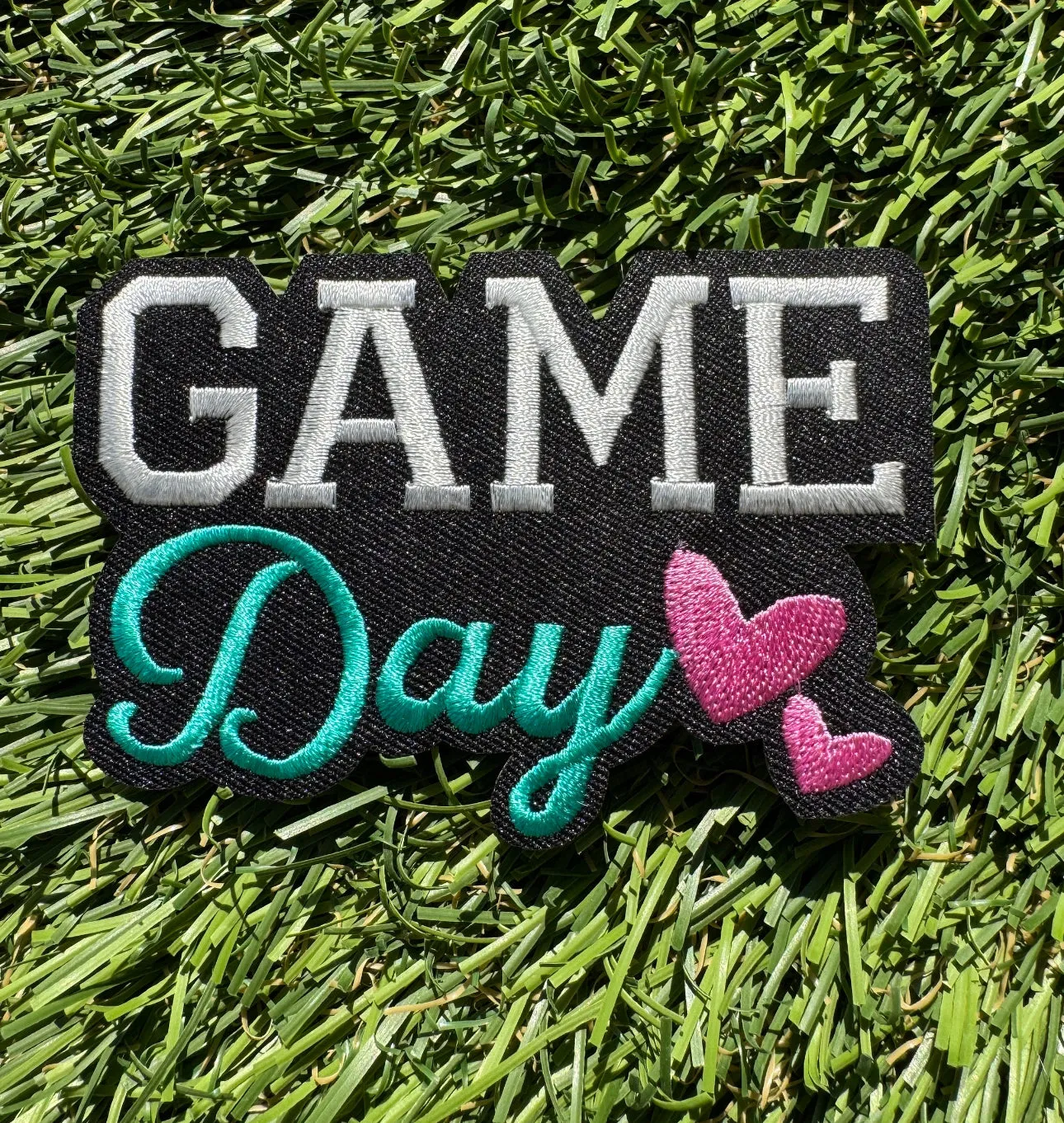 Game Day Iron On Patches