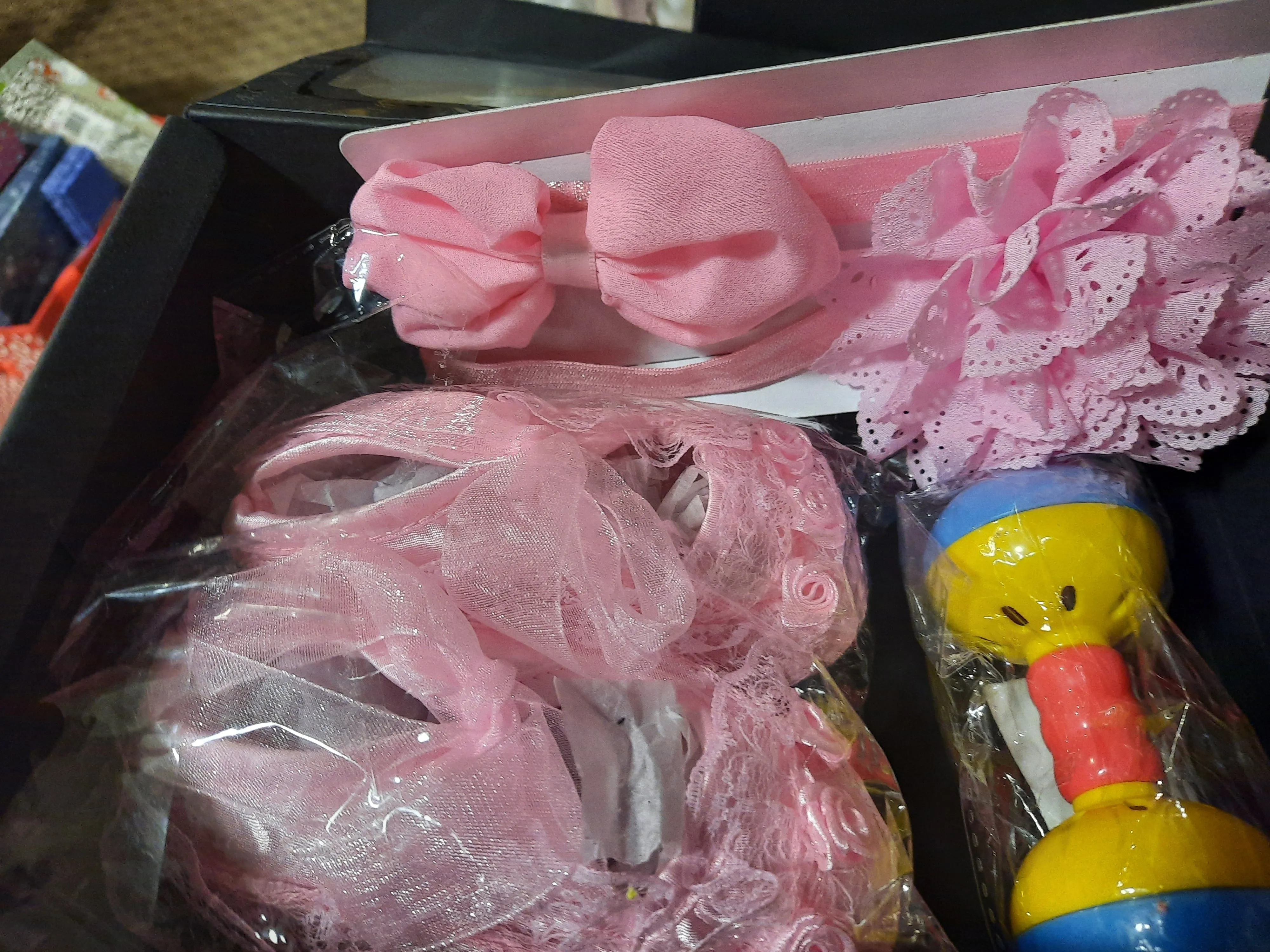 Gift Boxes with Baby adorable items for Baby Shower