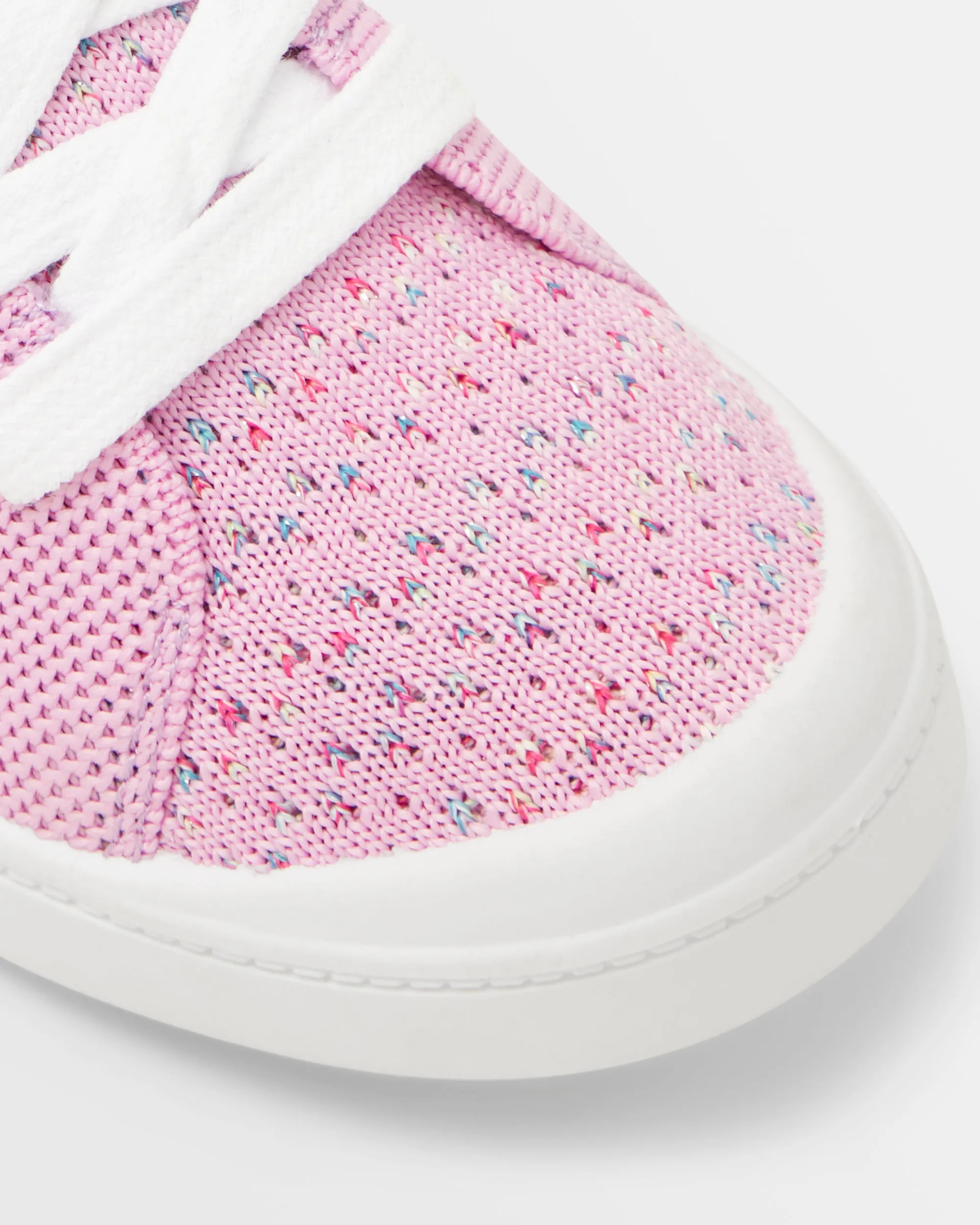 Girls Bayshore Closed Knit Plus Shoes - Lilac Chiffon