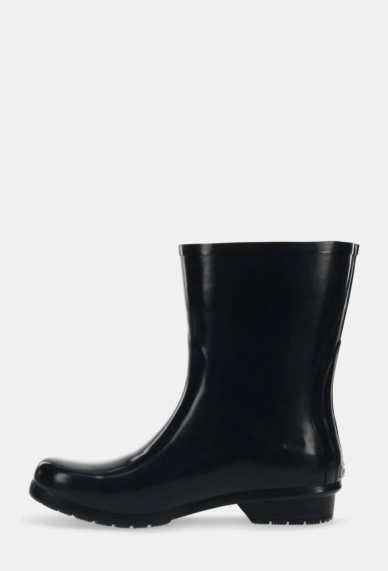 GLOSS MID RAIN BOOT - BLACK