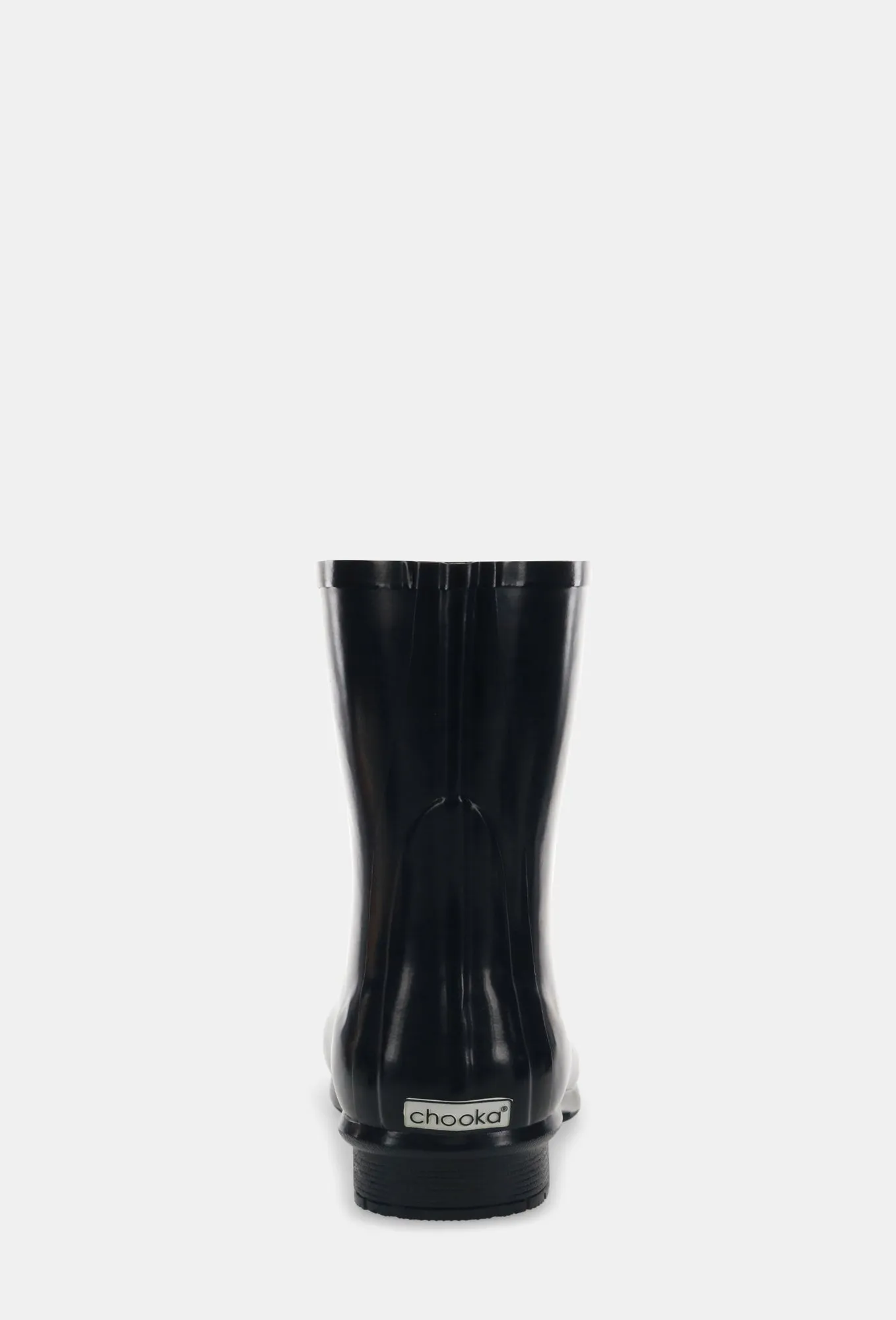 GLOSS MID RAIN BOOT - BLACK