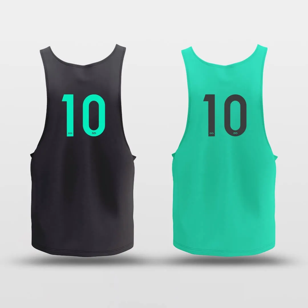 Green Tech - Customized Reversible Quick Dry Basketball Jersey