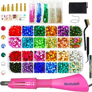 Hotfix Rhinestone Applicator Tool, Hot Fixed Applicator Rhinestones Kit