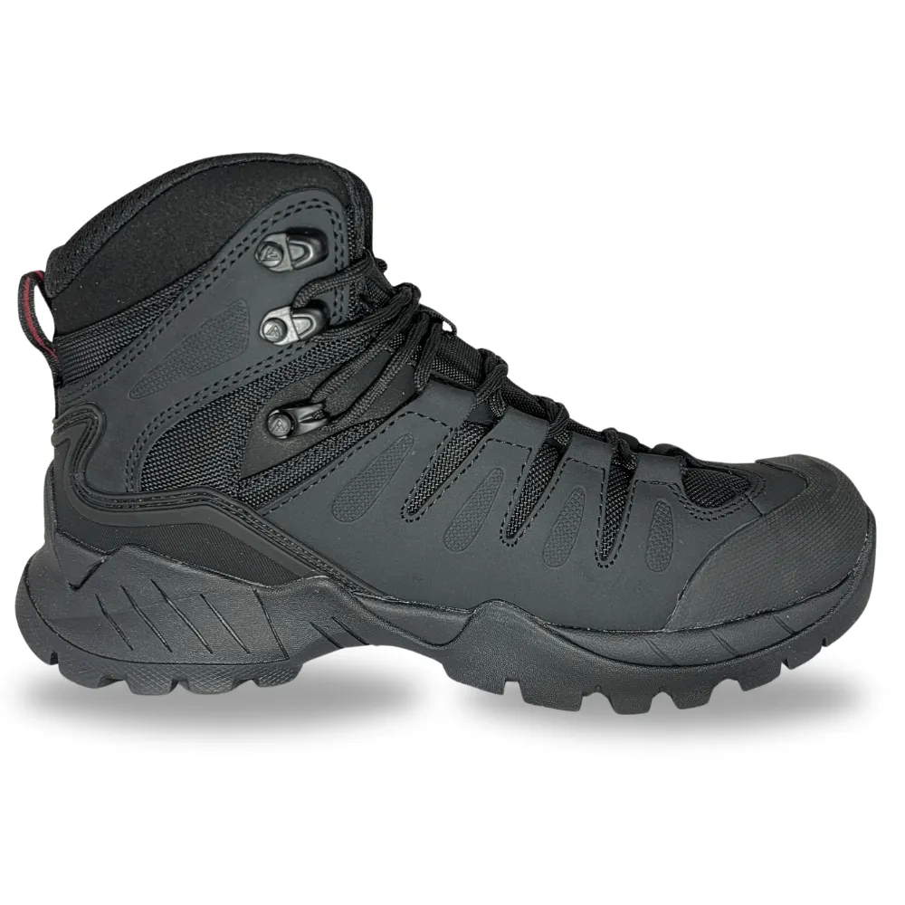 HUMTTO Womens Winter Hiking Boots TrailGuard Black