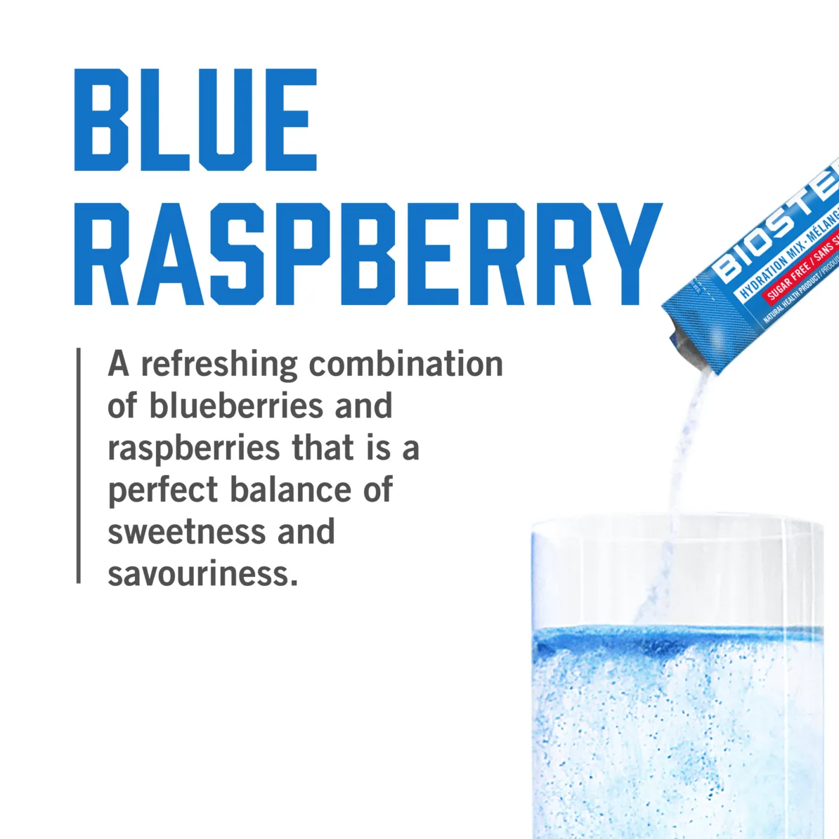 HYDRATION MIX / Blue Raspberry - 12 Servings