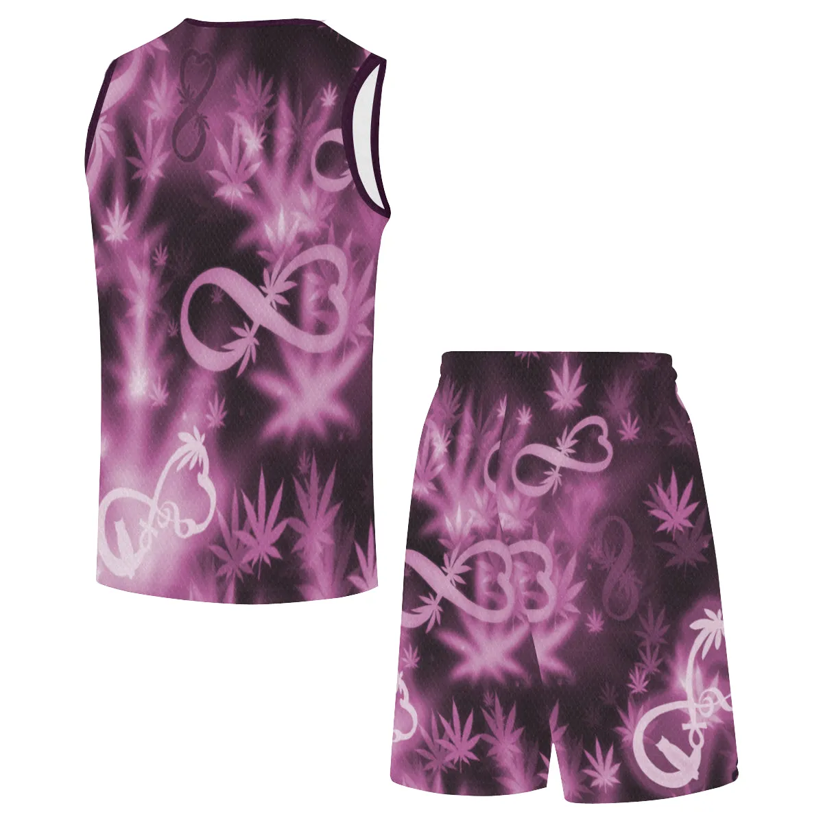 INFINITY PURPLE COSMOS Basketball Uniform