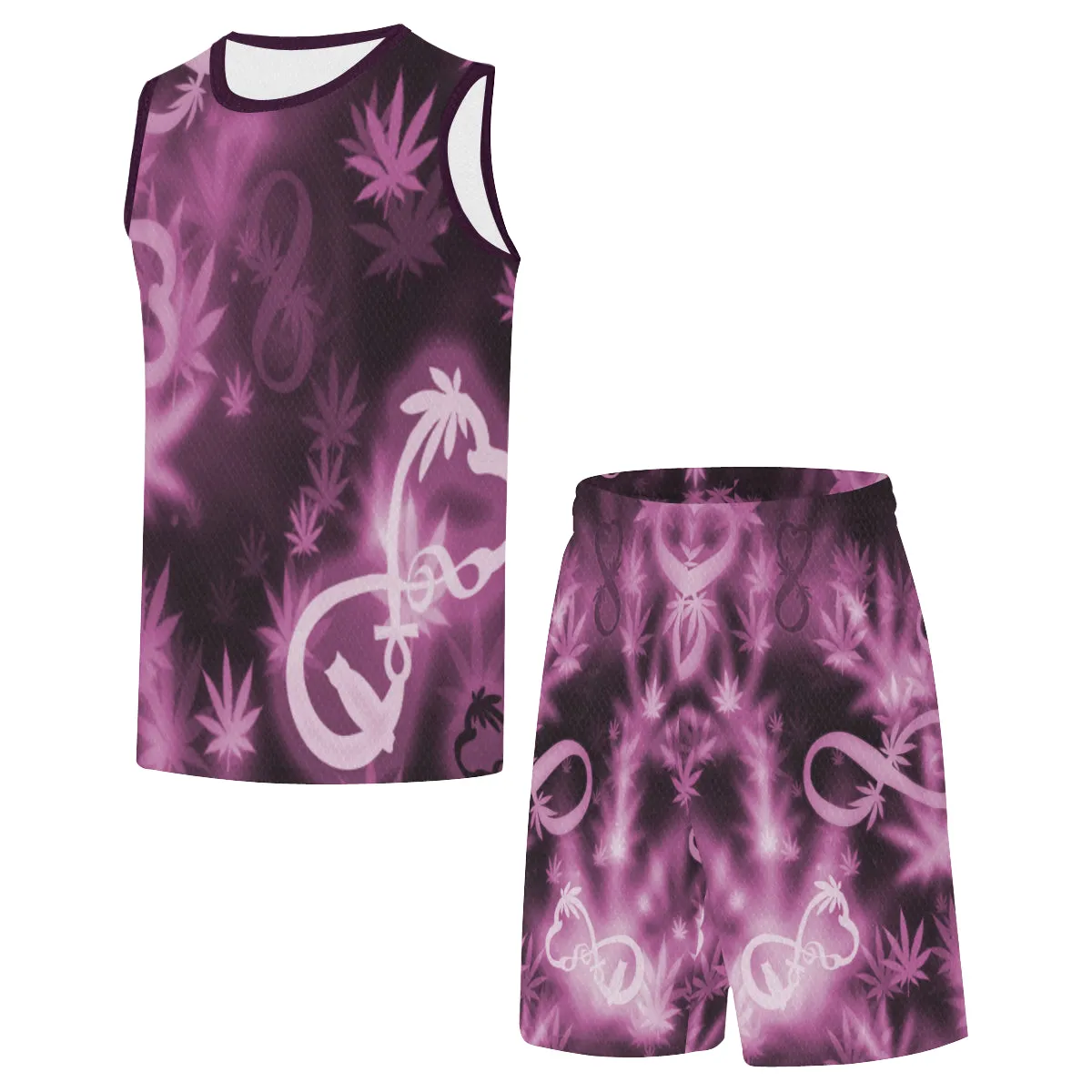 INFINITY PURPLE COSMOS Basketball Uniform