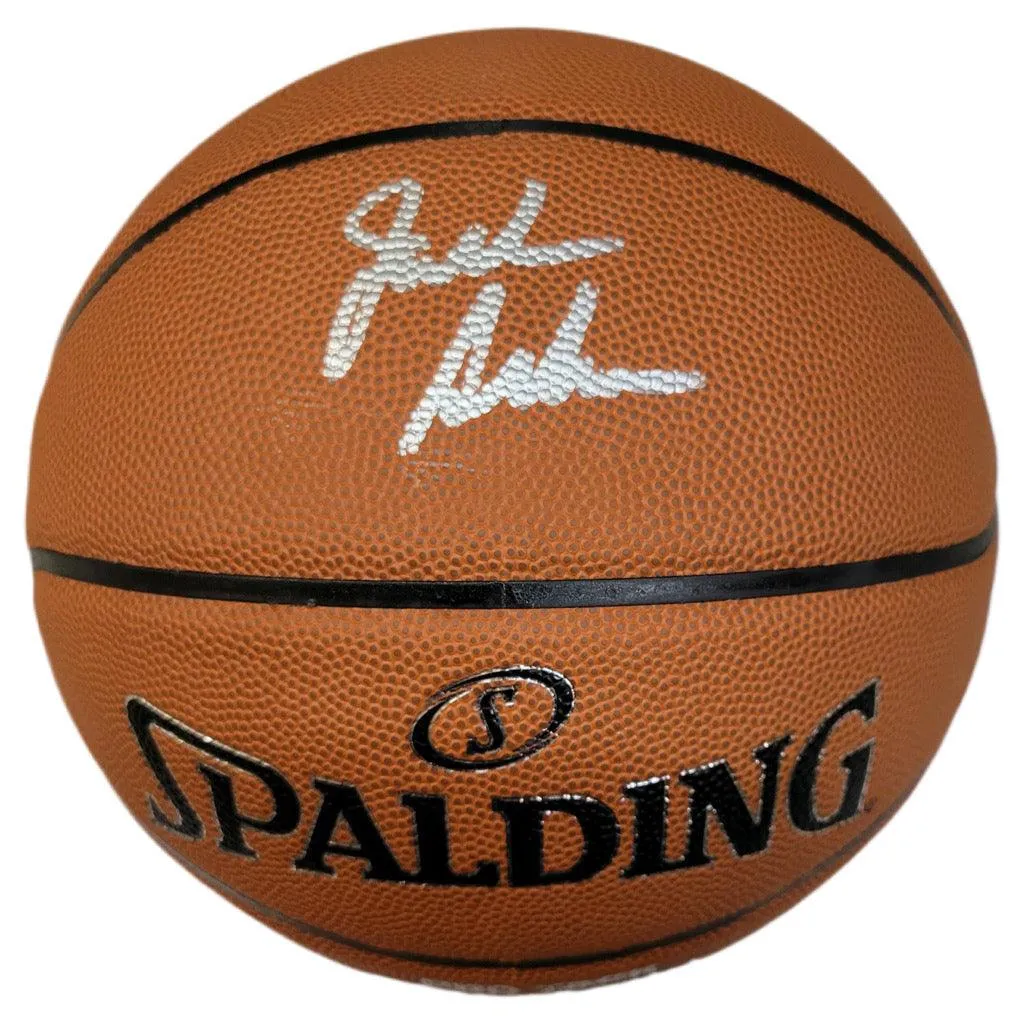 Jack Sikma Signed Spalding NBA Indoor/Outdoor Basketball (JSA)