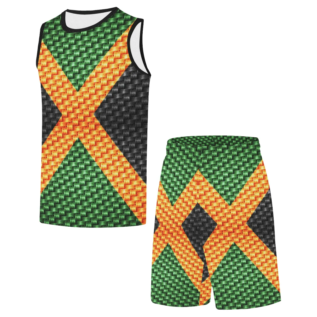 JAMAICA FLAG Basketball Uniform