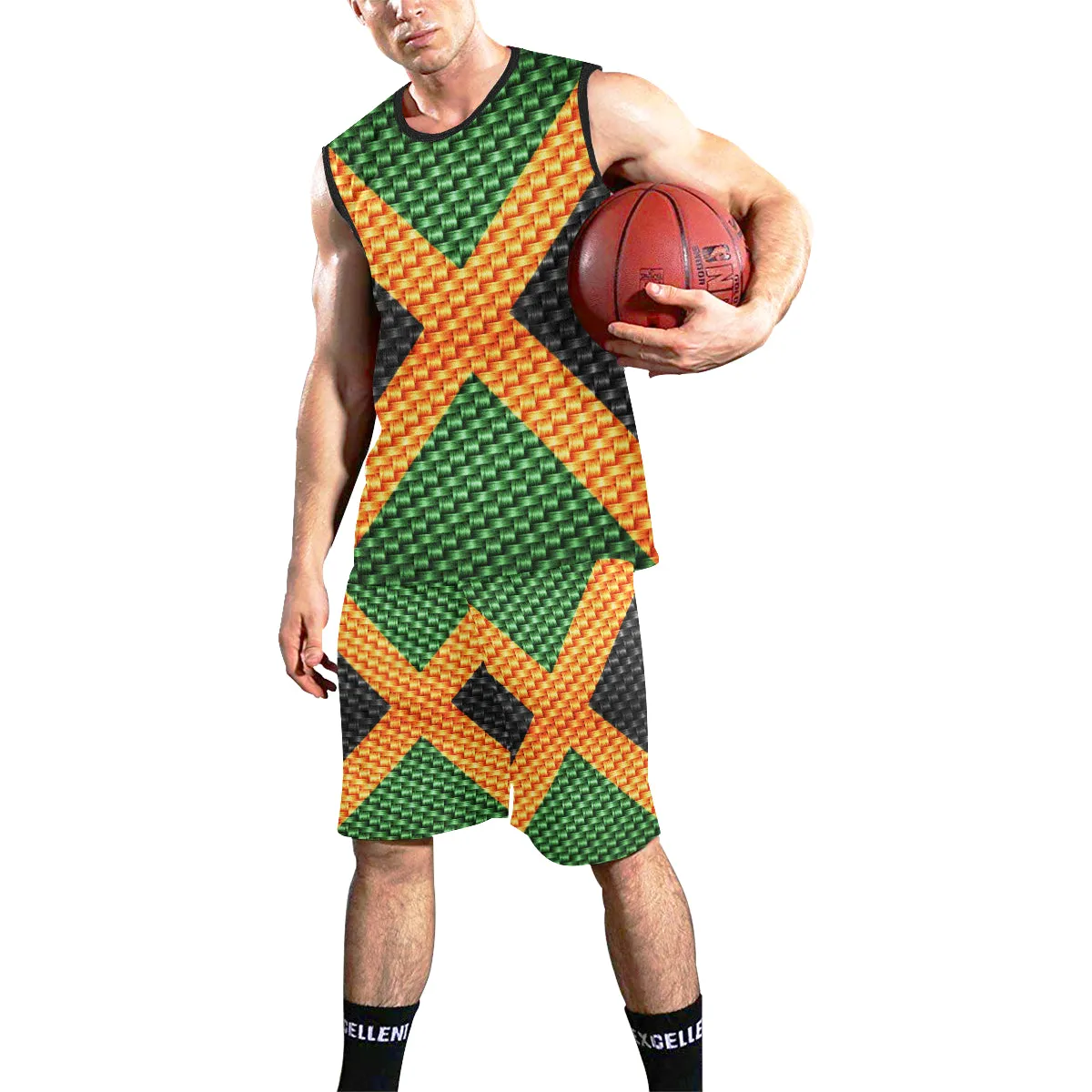 JAMAICA FLAG Basketball Uniform