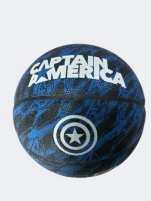 Joerex Marvel Captain America Basketball Ball Blue/Black