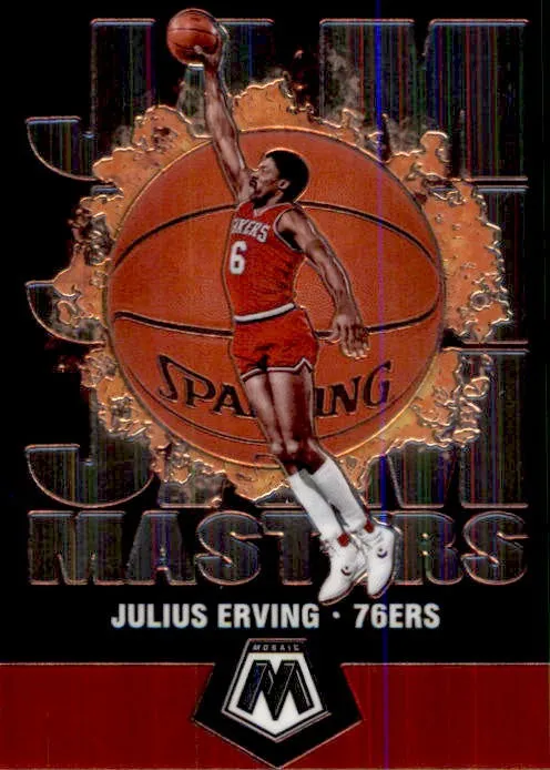 Julius Erving, Jam Masters, 2019-20 Panini Mosaic Basketball NBA