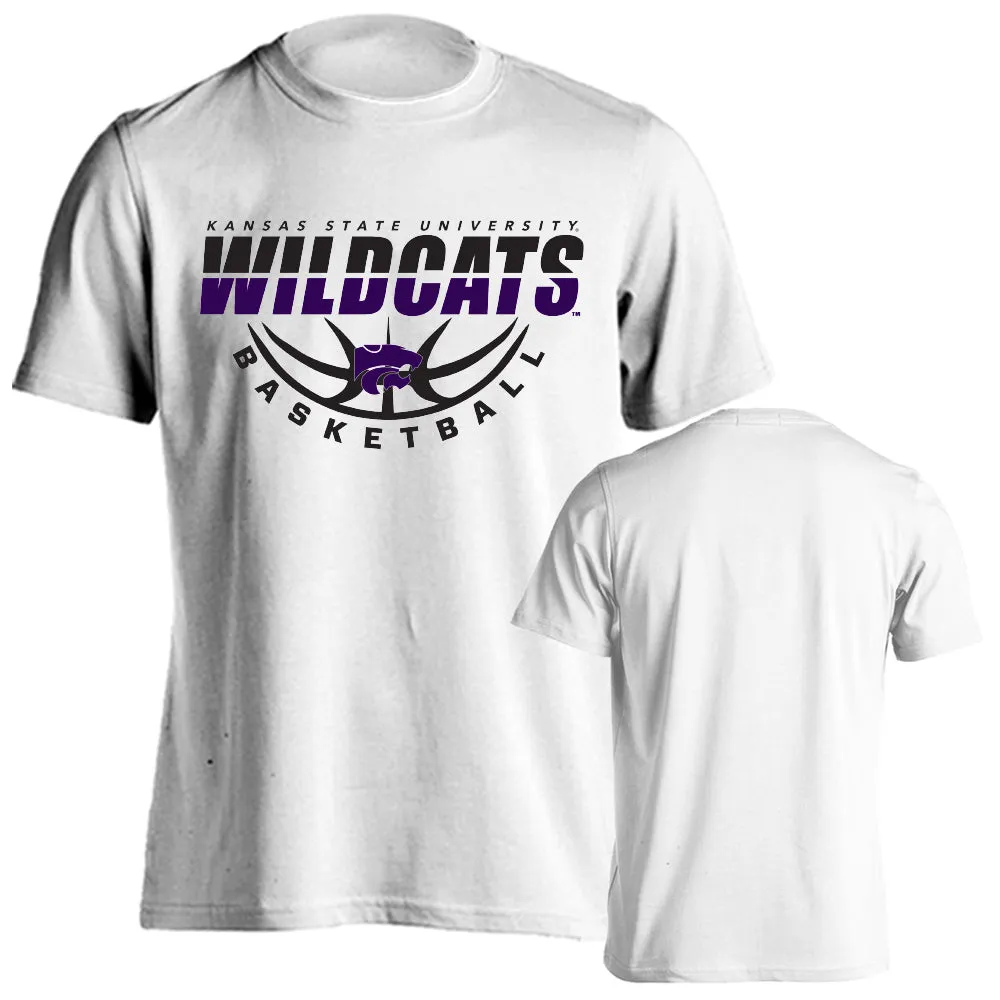 Kansas State Wildcats Basketball Nothing But Net Short Sleeve T-Shirt