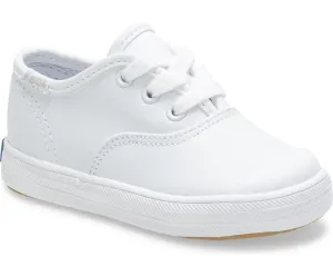 Keds Baby Champion Leather Lace Toe Cap