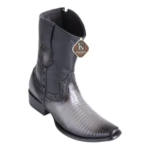 King Exotic Boots #479B0738 Men's Dubai Boot | Men's Teju Boots Color Faded Gray