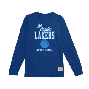 Lakers West Coast Basketball Long Sleeve Tee