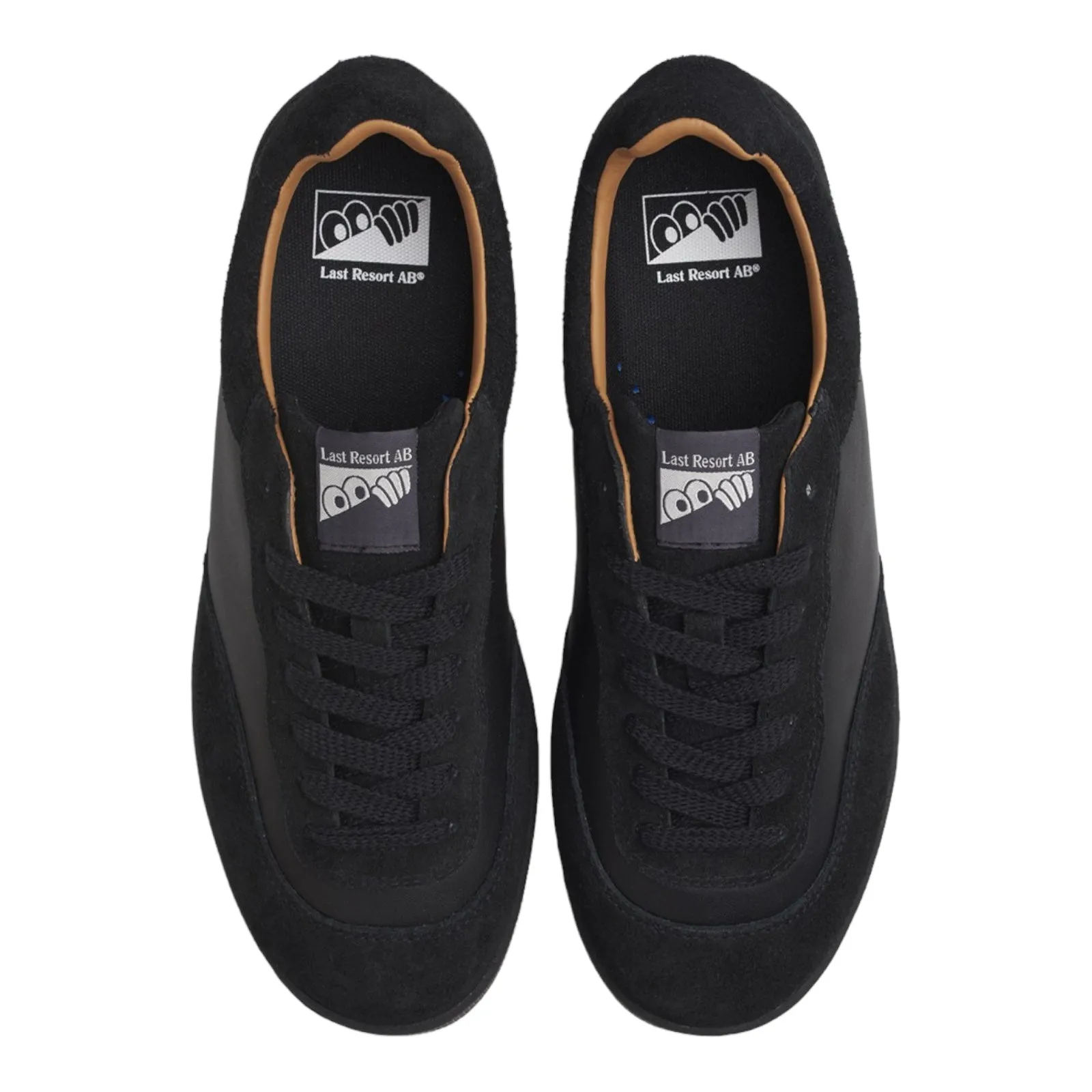 LAST RESORT CM001 SUEDE/LEATHER LO (BLACK/BLACK)