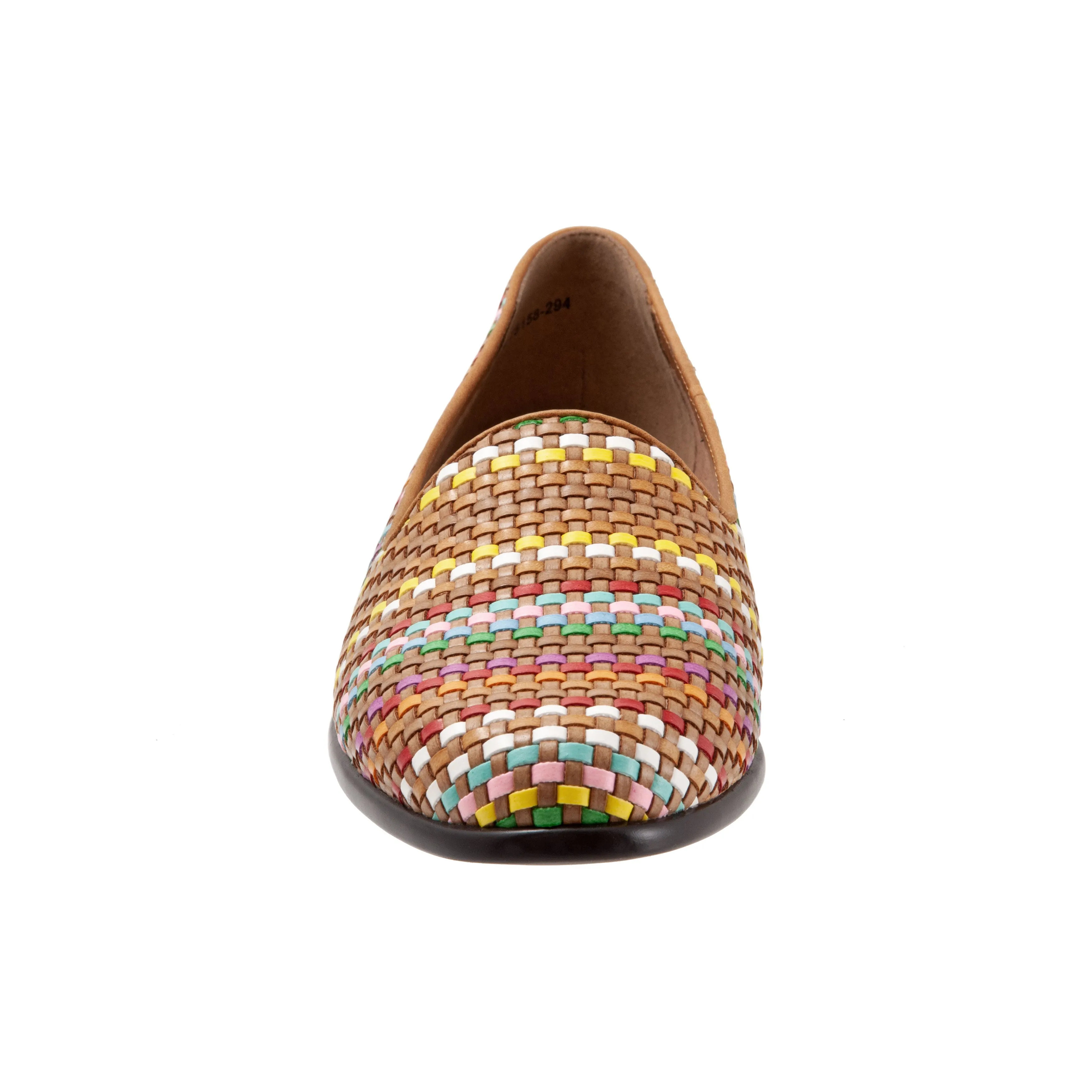 Liz Woven Luggage multi Slip on Shoes