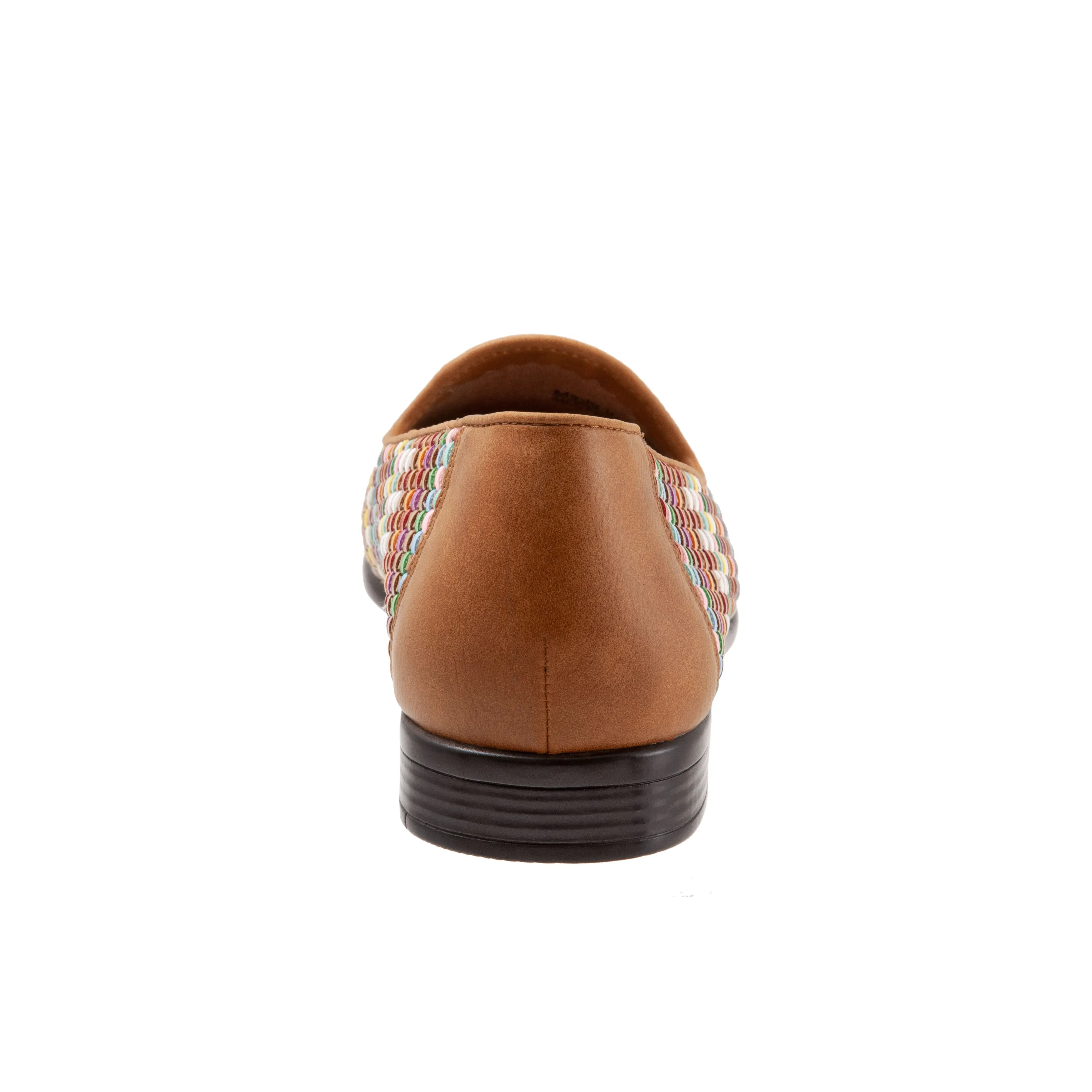 Liz Woven Luggage multi Slip on Shoes