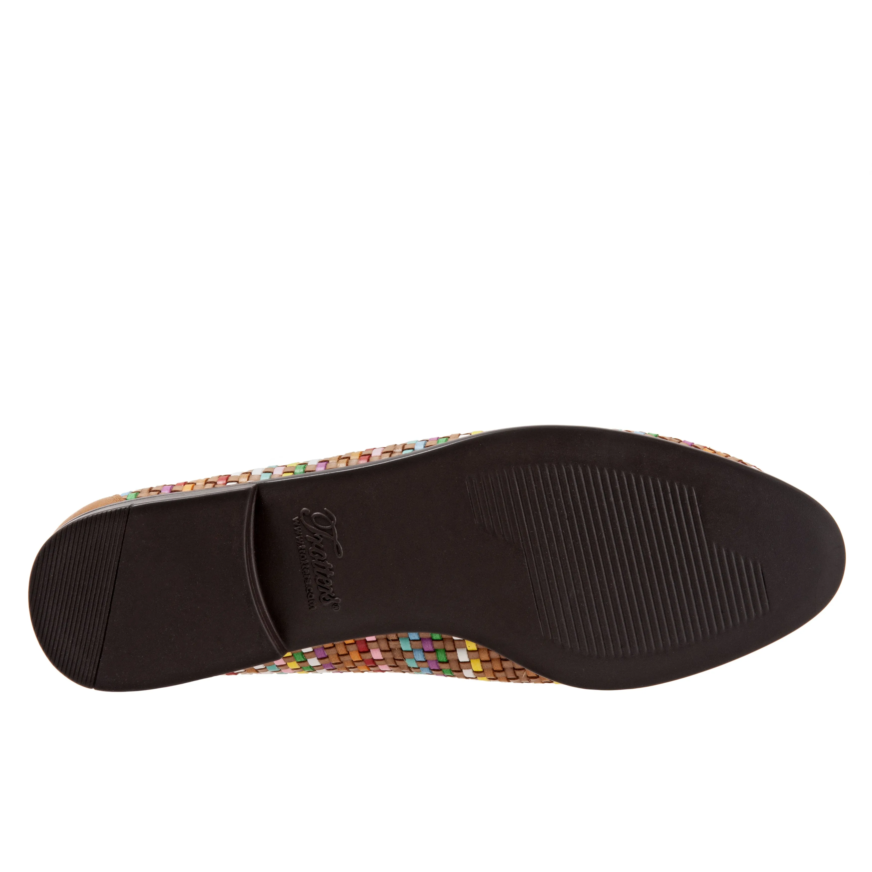 Liz Woven Luggage multi Slip on Shoes