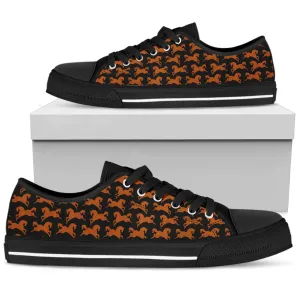 Low Top Shoe - Horses