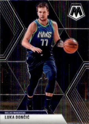 Luka Doncic, #44, 2019-20 Panini Mosaic Basketball NBA