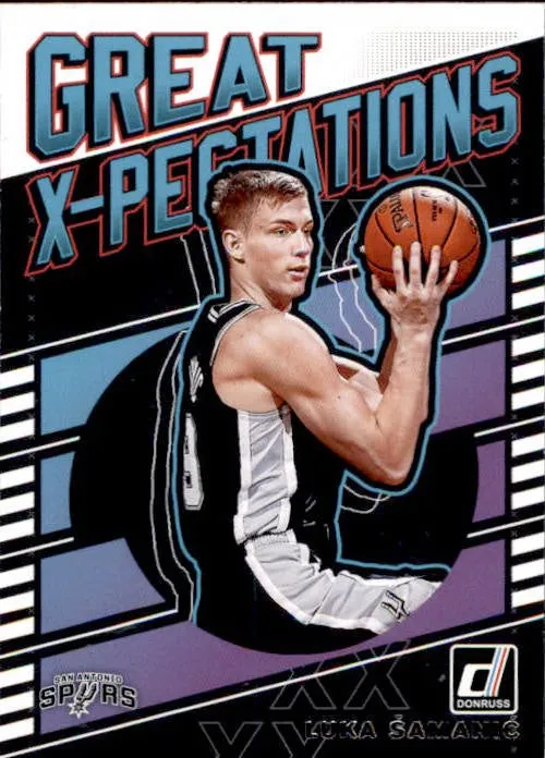 Luka Samanic, Great X-Pectations, 2019-20 Panini Donruss Basketball NBA