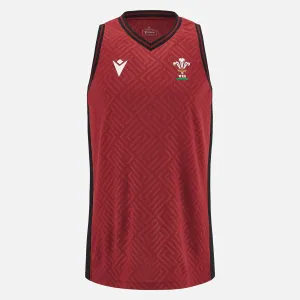 Macron Wales WRU 23/24 Training 6 Nations Basketball Singlet