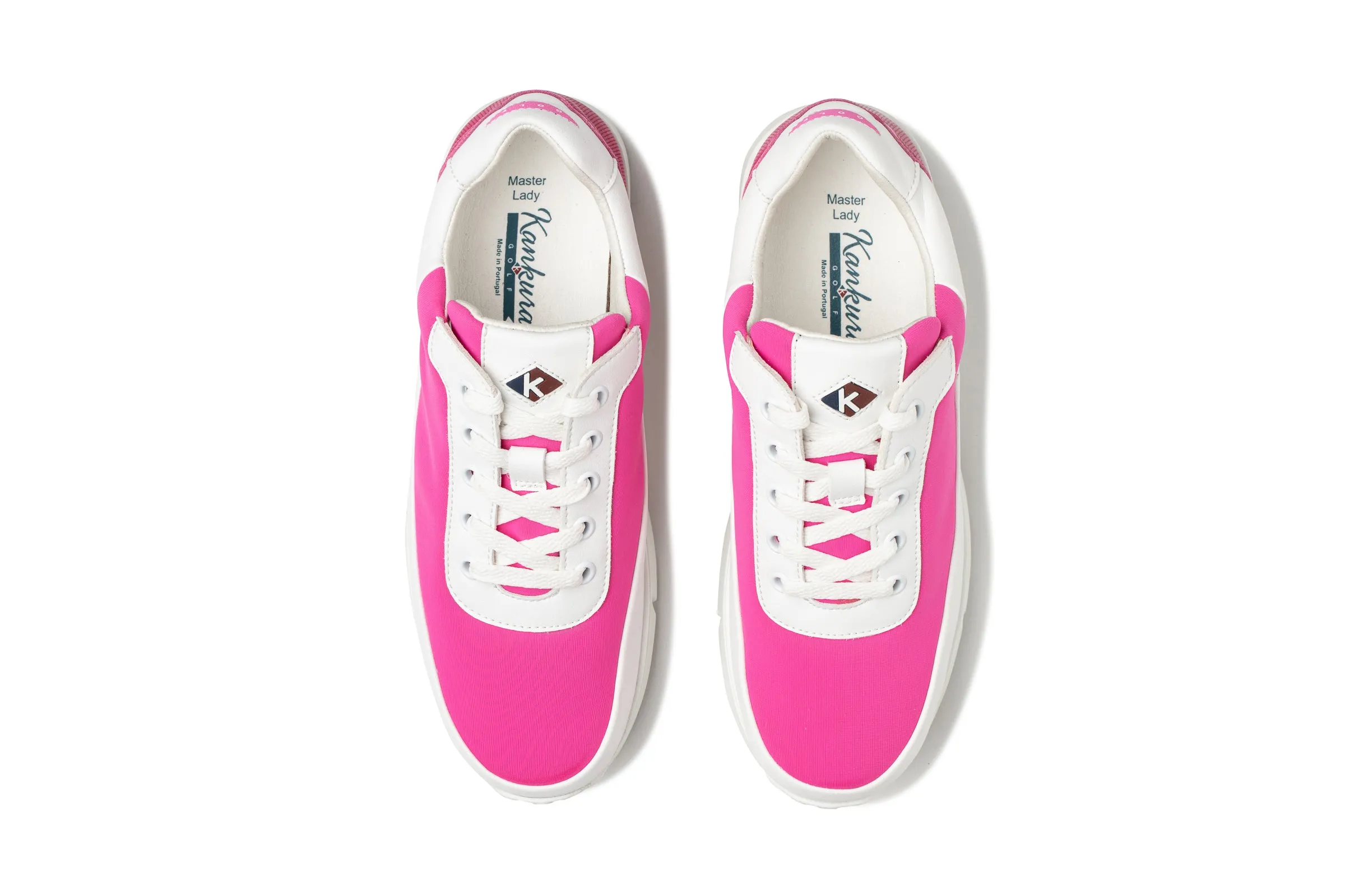 Master Lady 03   White|Pink   Women's Golf Shoes ML003 23