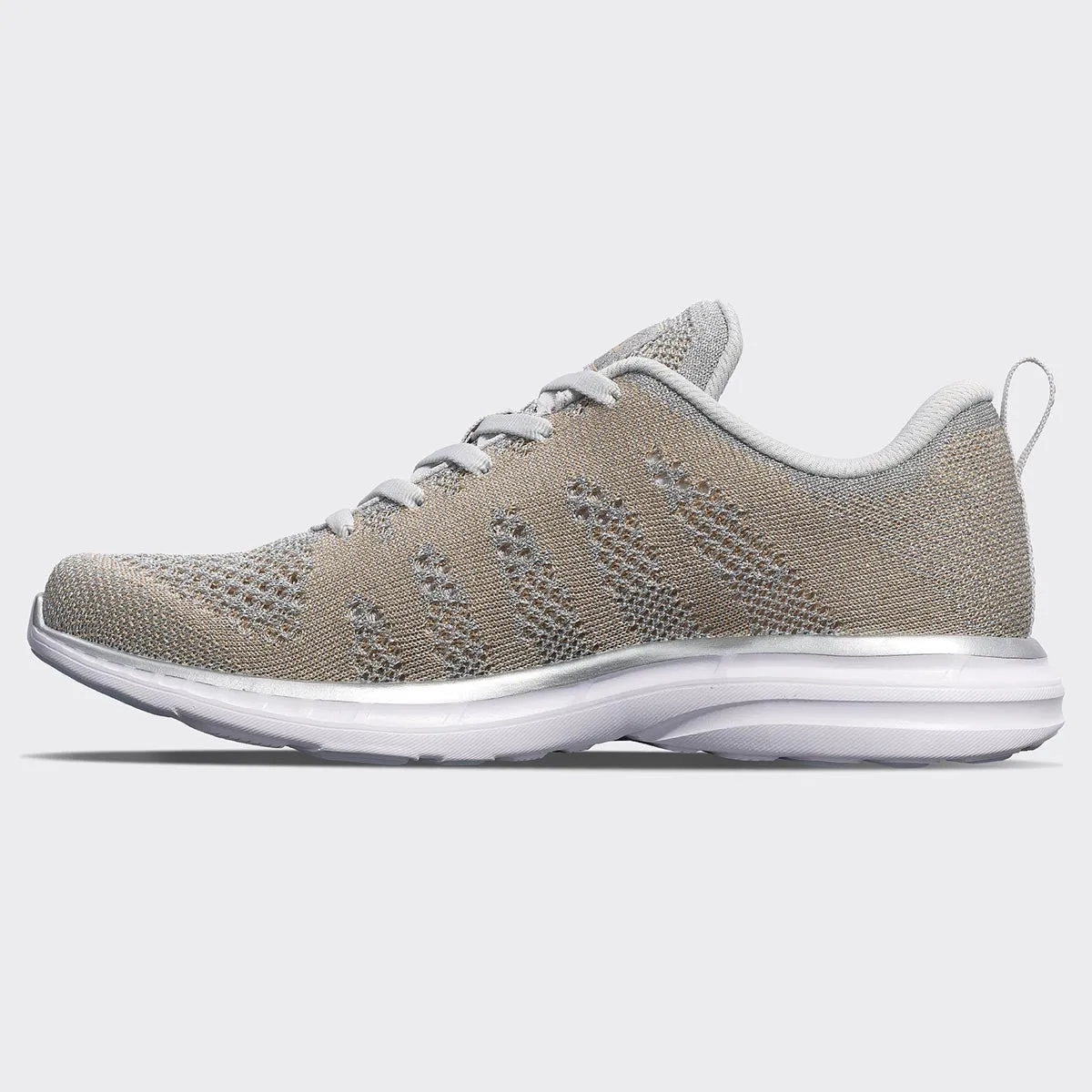 Men's TechLoom Pro Metallic Silver / Champagne / White