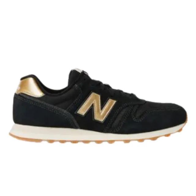 New Balance Classic Women Lifestyle Shoes Black/Gold