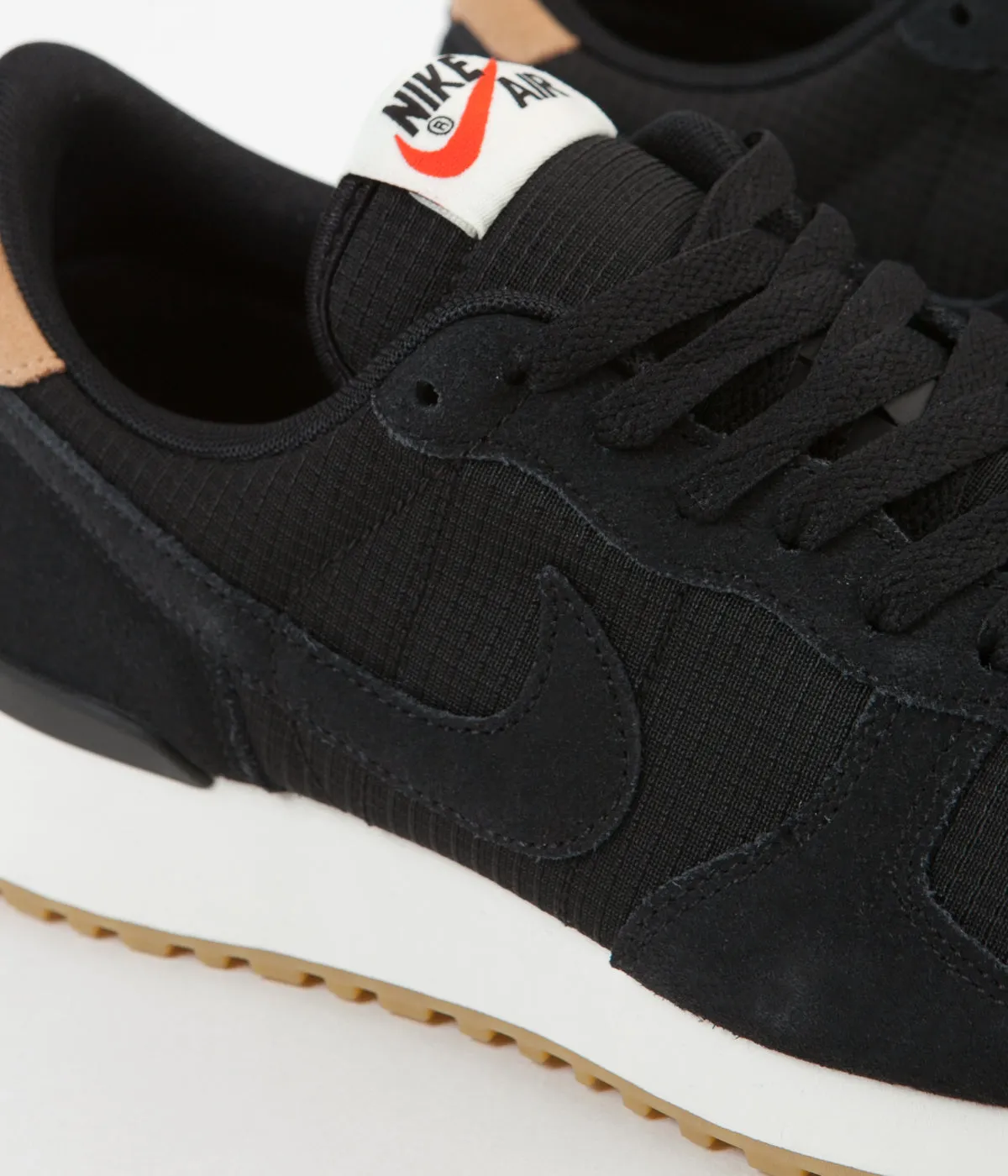 Nike Air Vortex Leather Shoes - Black / Black - Praline - Sail