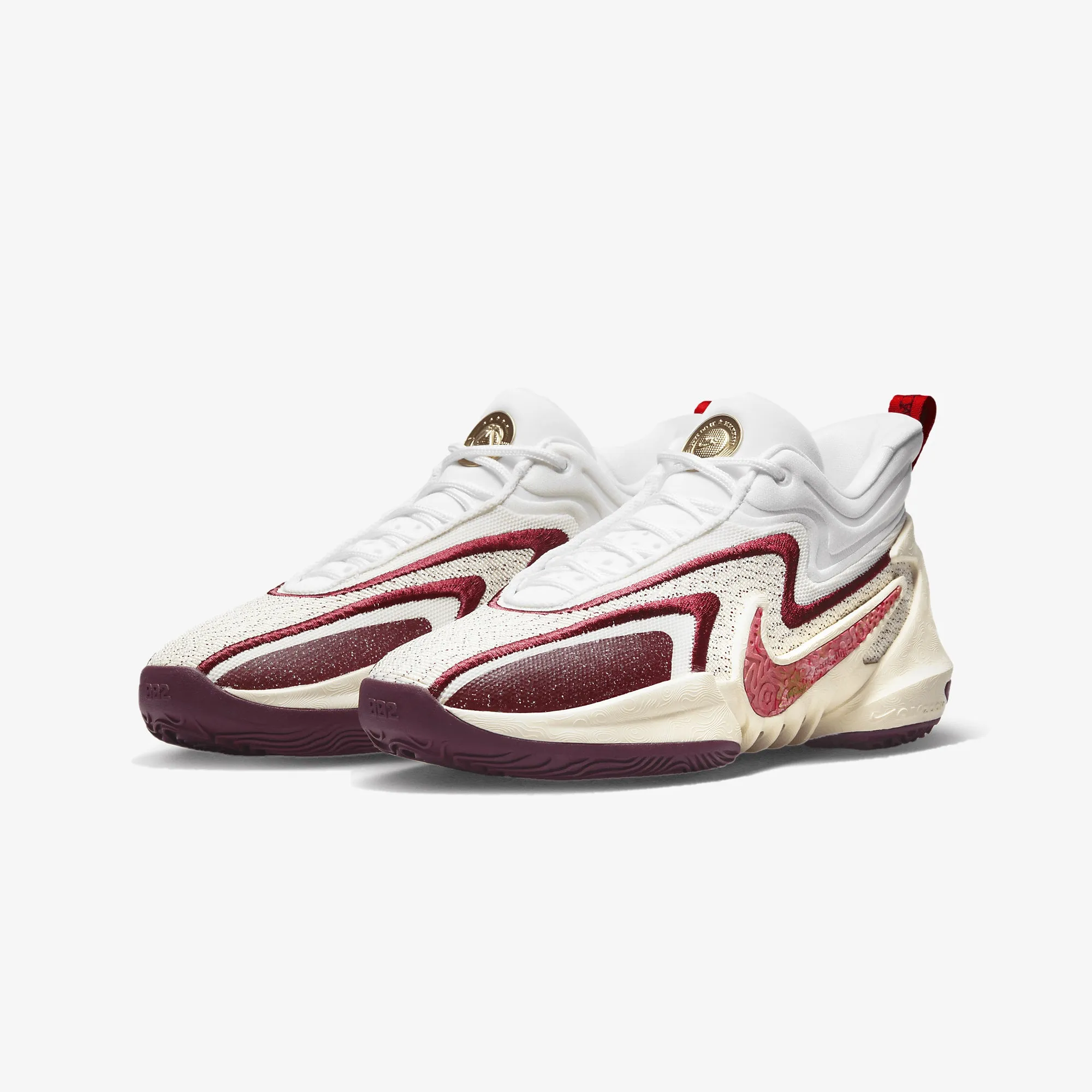 Nike | COSMIC UNITY 2  { COCONUT MILK/TEAM RED