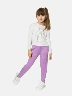 Nike Junior Sportswear Club Terry Jogger - Violet Purple