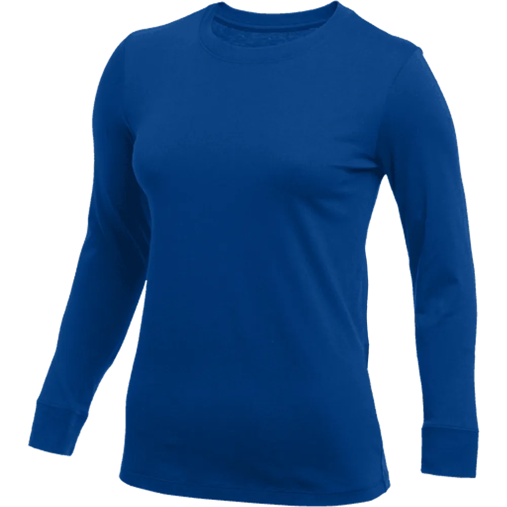 Nike Women's Core Long Sleeve Cotton Crew