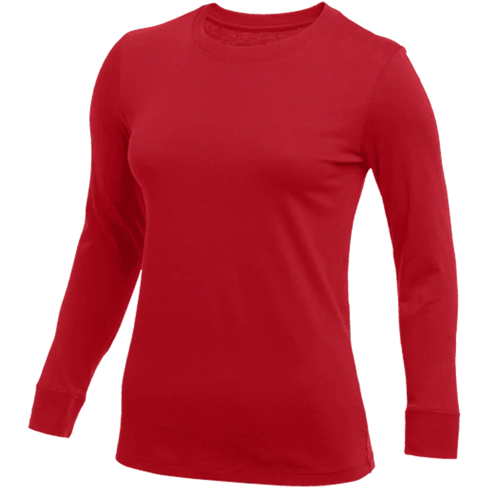 Nike Women's Core Long Sleeve Cotton Crew