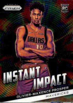 Olivier-Maxence Prosper, RC, Instant Impact, 2023-24 Panini Prizm Basketball NBA