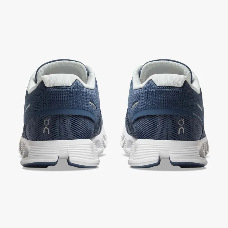 'On Running' Women's Cloud 5 - Denim / White